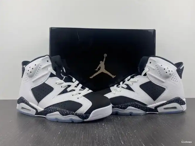 Rep MAX Jordan 6 Retro Oreo 384664-101 0326